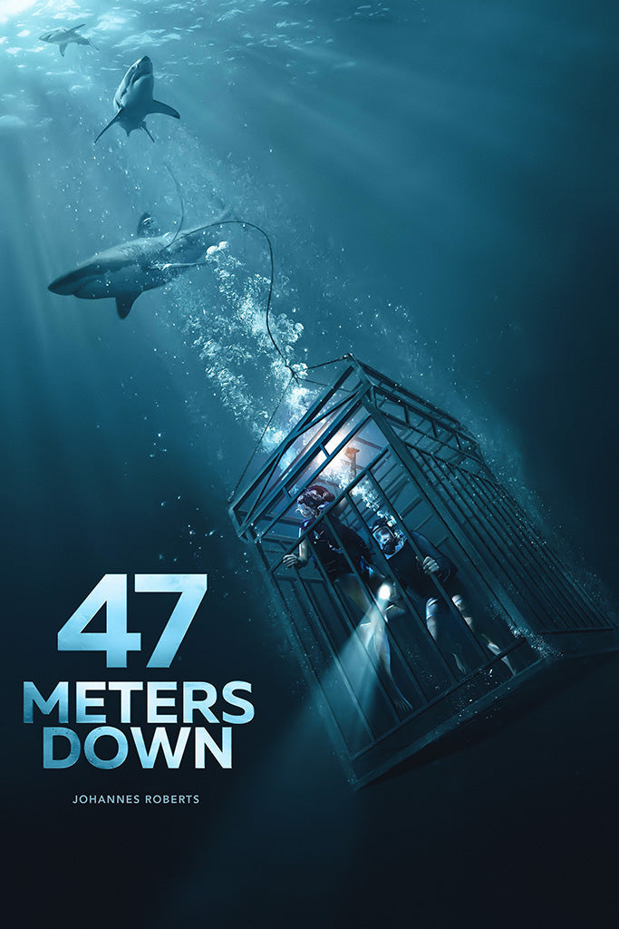 47 Meters Down Uncaged Movie Canvas Poster