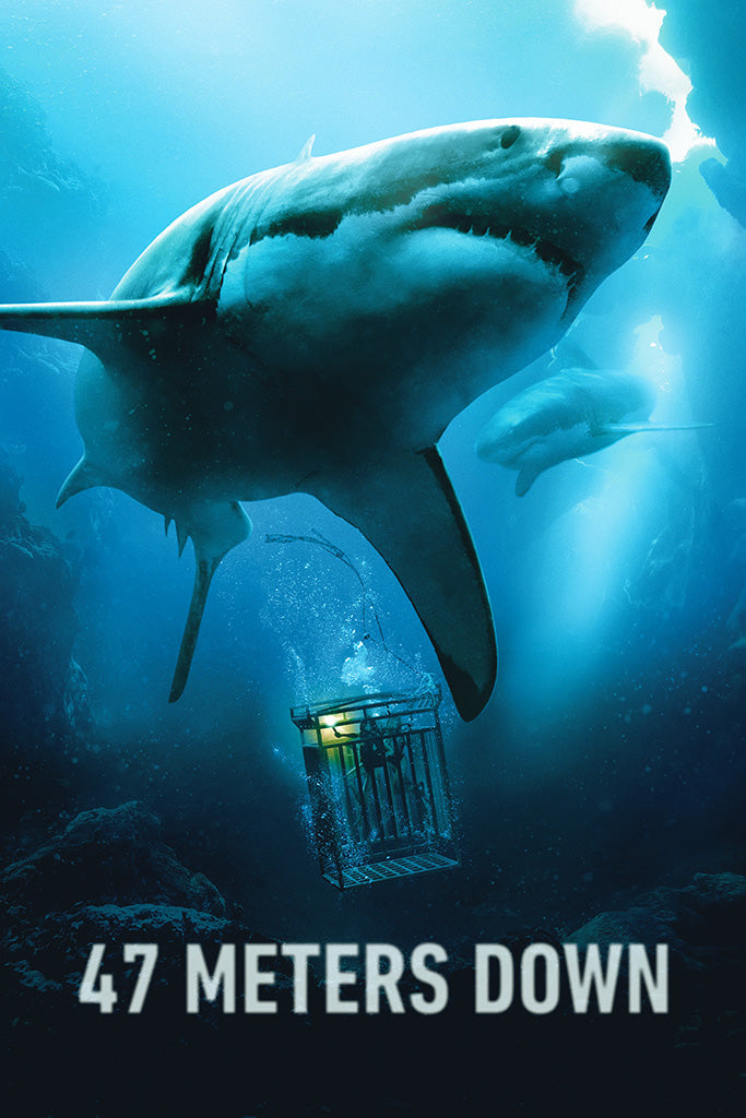 47 Meters Down Uncaged Film Canvas Poster