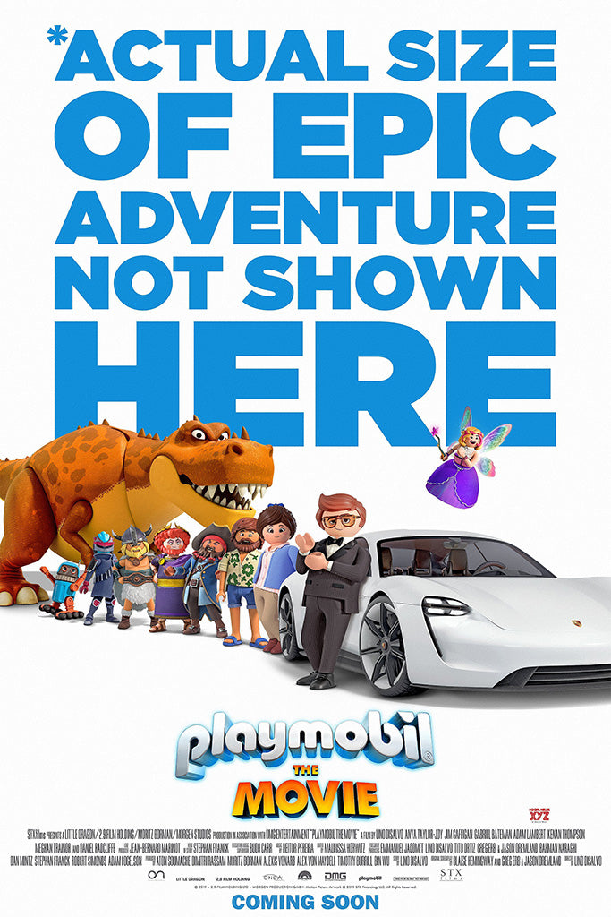 Playmobil The Movie Canvas Poster