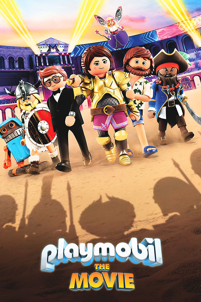 Playmobil The Movie Movie Canvas Poster