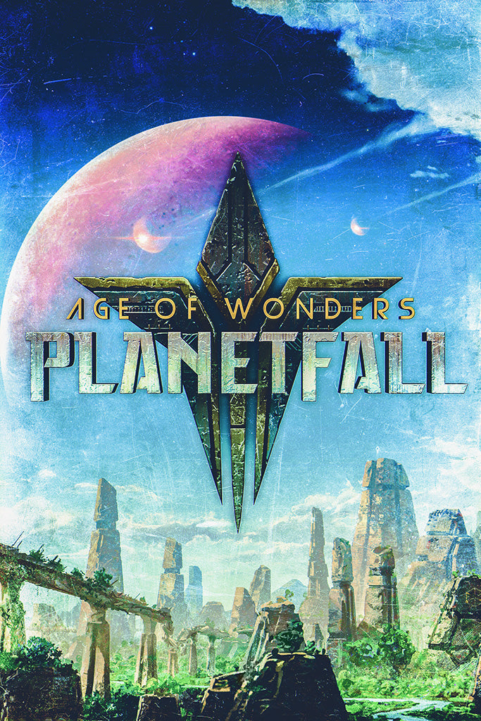 Age of Wonders Planetfall Game Canvas Poster