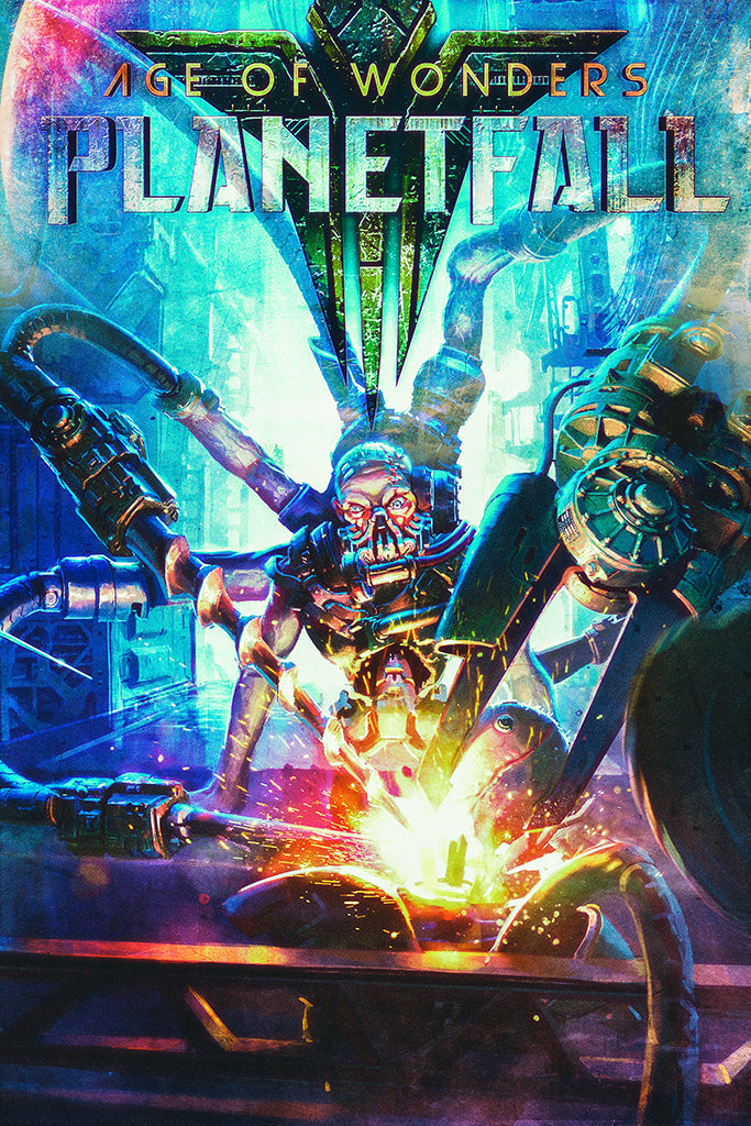 Age of Wonders Planetfall Video Game Canvas Poster