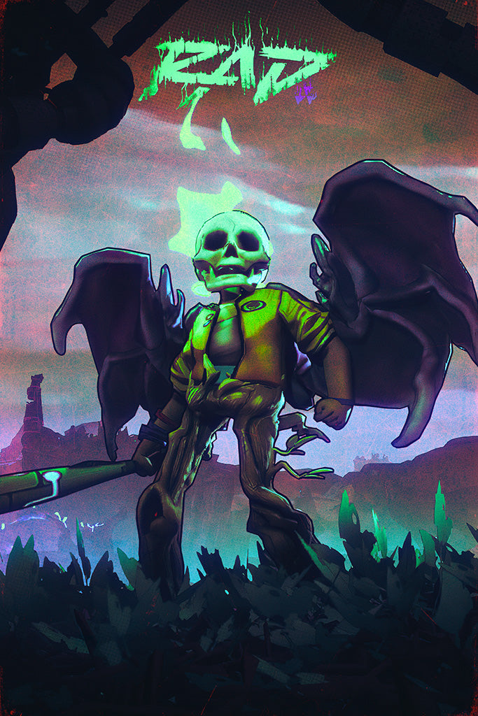 Rad Game Canvas Poster