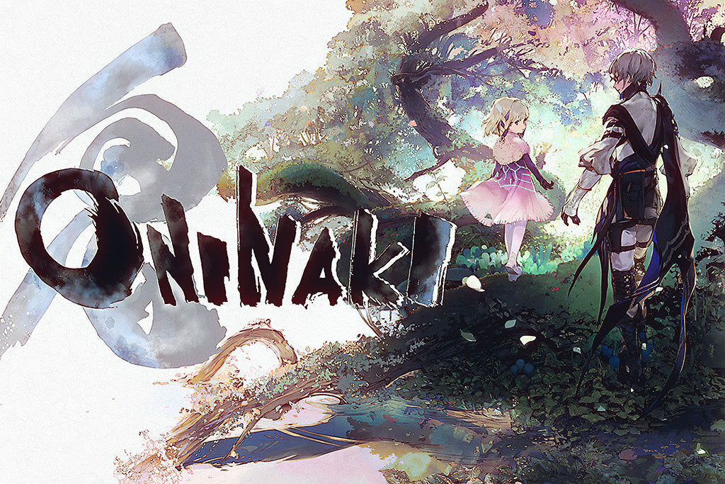 Oninaki Game Canvas Poster
