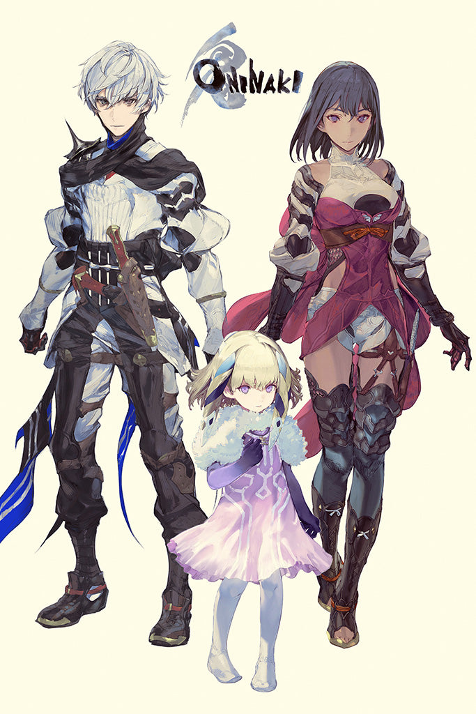Oninaki Game Video Game Canvas Poster