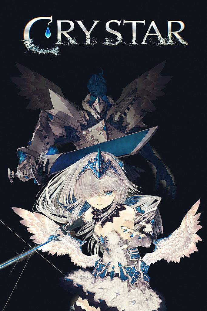Crystar Game Canvas Poster
