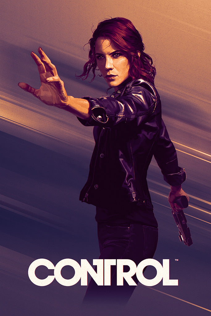 Control Game Canvas Poster