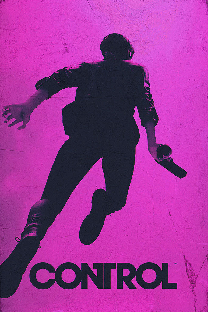 Control Game Video Game Canvas Poster