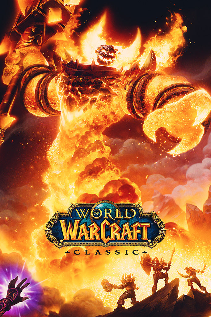 World of Warcraft Classic Canvas Poster
