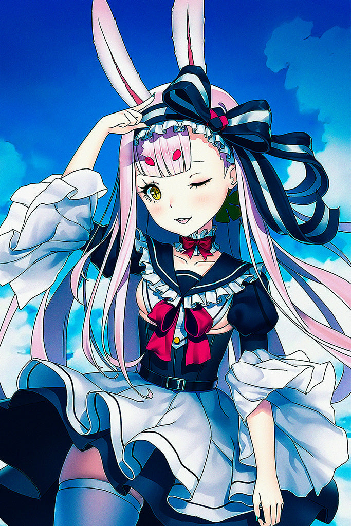 Azur Lane Crosswave Game Canvas Poster