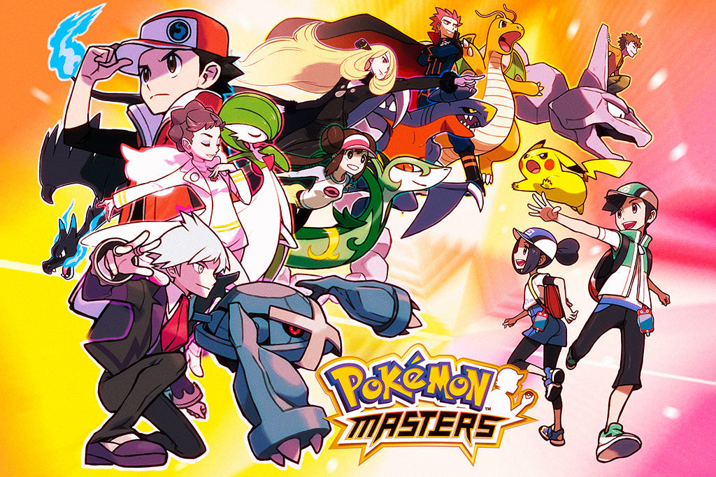 Pok¨¦mon Masters Canvas Poster