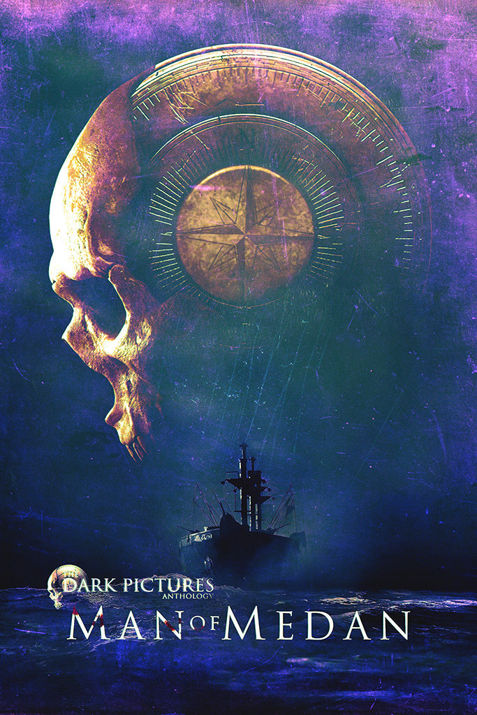 The Dark Pictures Man of Medan Video Game Canvas Poster