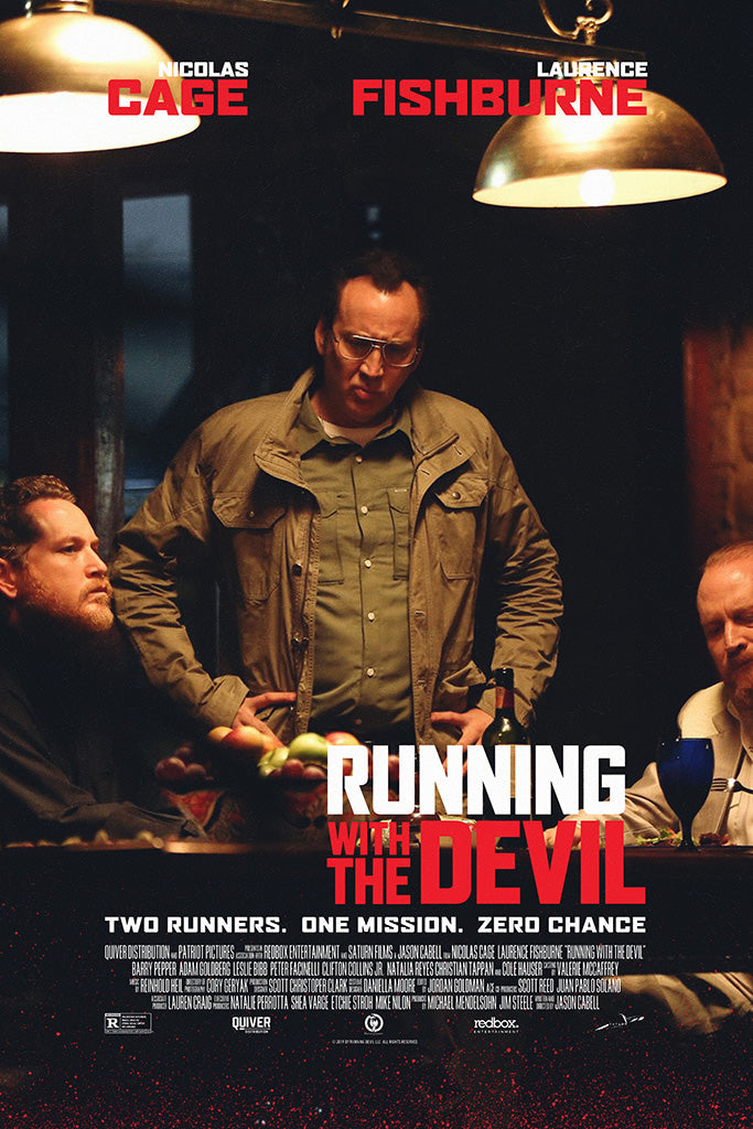 Running With the Devil Movie Canvas Poster