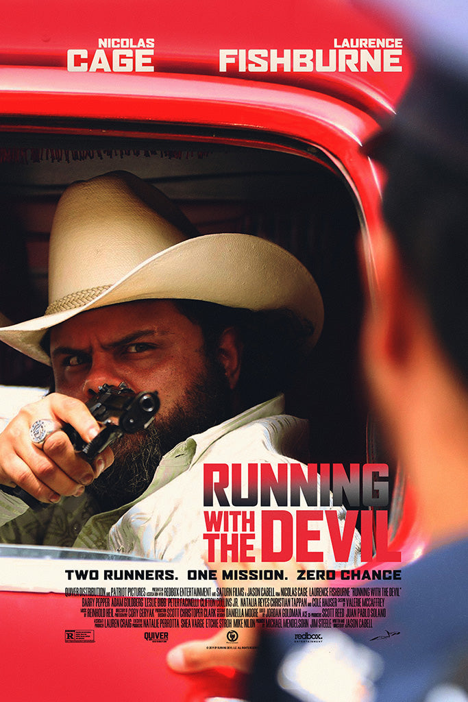 Running With the Devil Film Canvas Poster