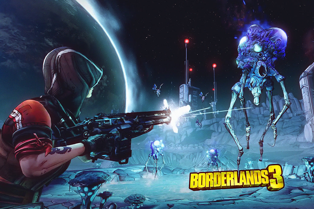 Borderlands 3 Video Game 2019 Canvas Poster