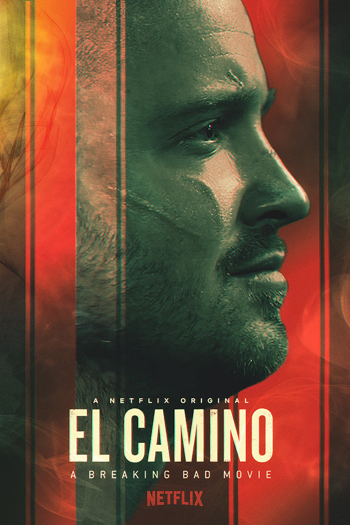 El Camino A Breaking Bad Movie Film Canvas Poster