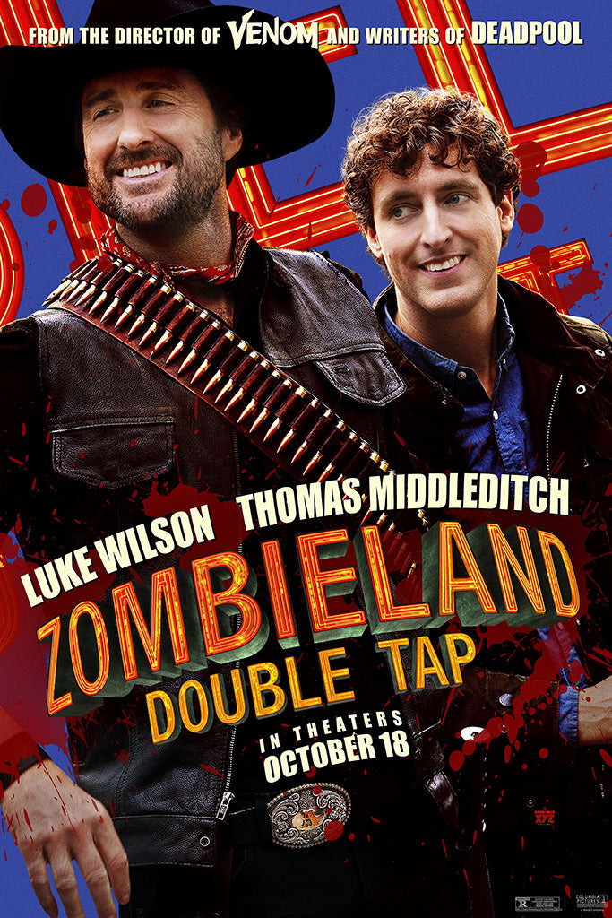 Zombieland Double Tap Movie Canvas Poster