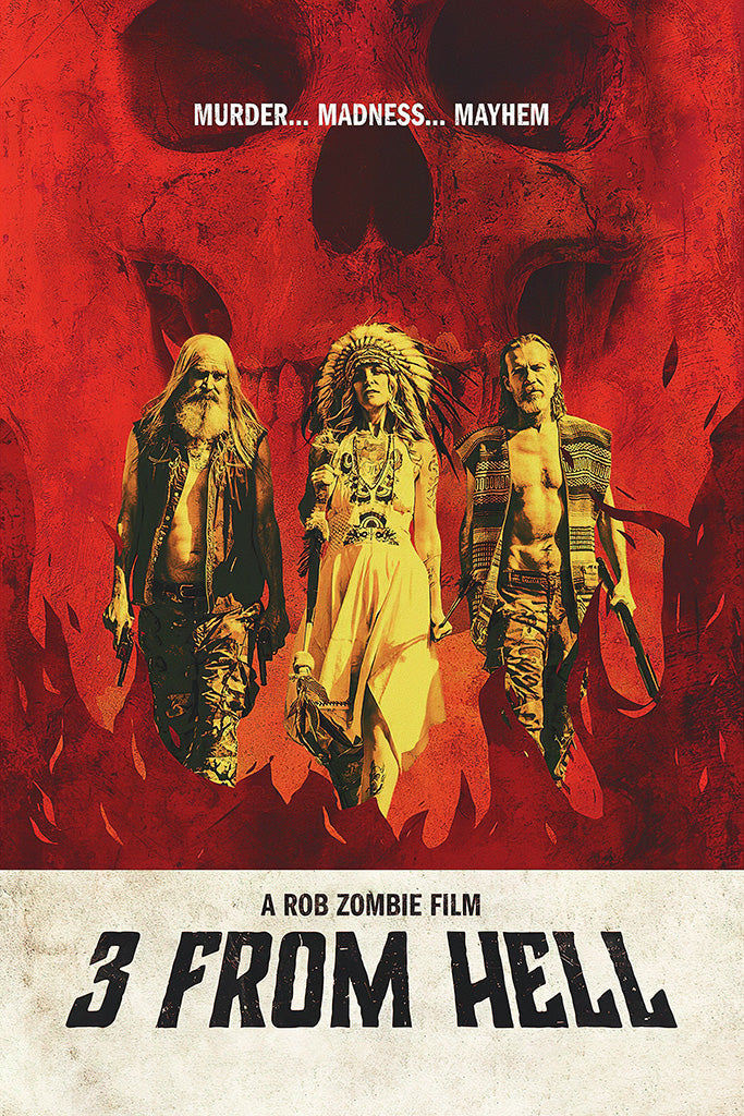 3 From Hell Canvas Poster