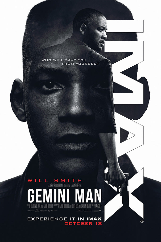 Gemini Man Film Canvas Poster