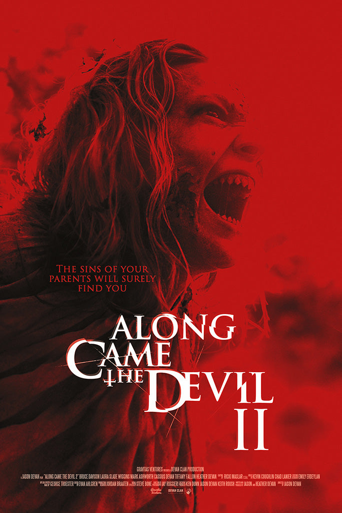 Along Came the Devil 2 Canvas Poster