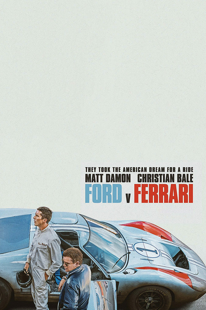 Ford V Ferrari Movie Canvas Poster