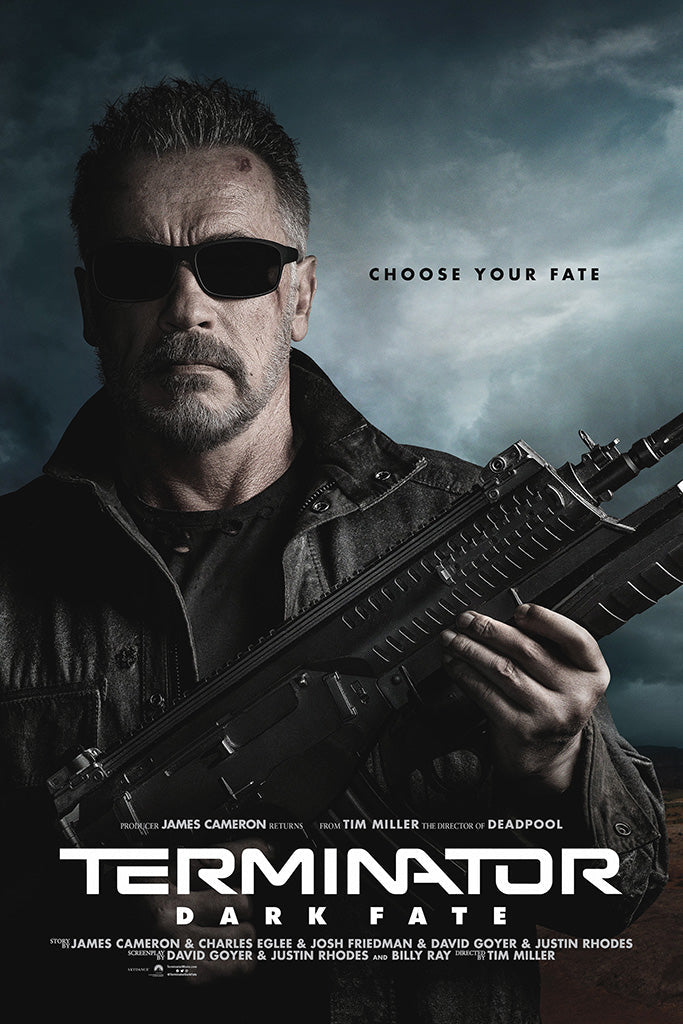 Terminator Dark Fate Canvas Poster