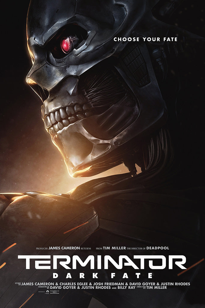 Terminator Dark Fate Movie Canvas Poster