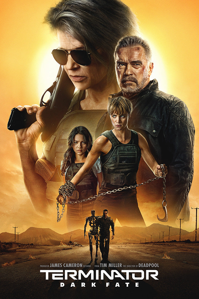 Terminator Dark Fate Film Canvas Poster