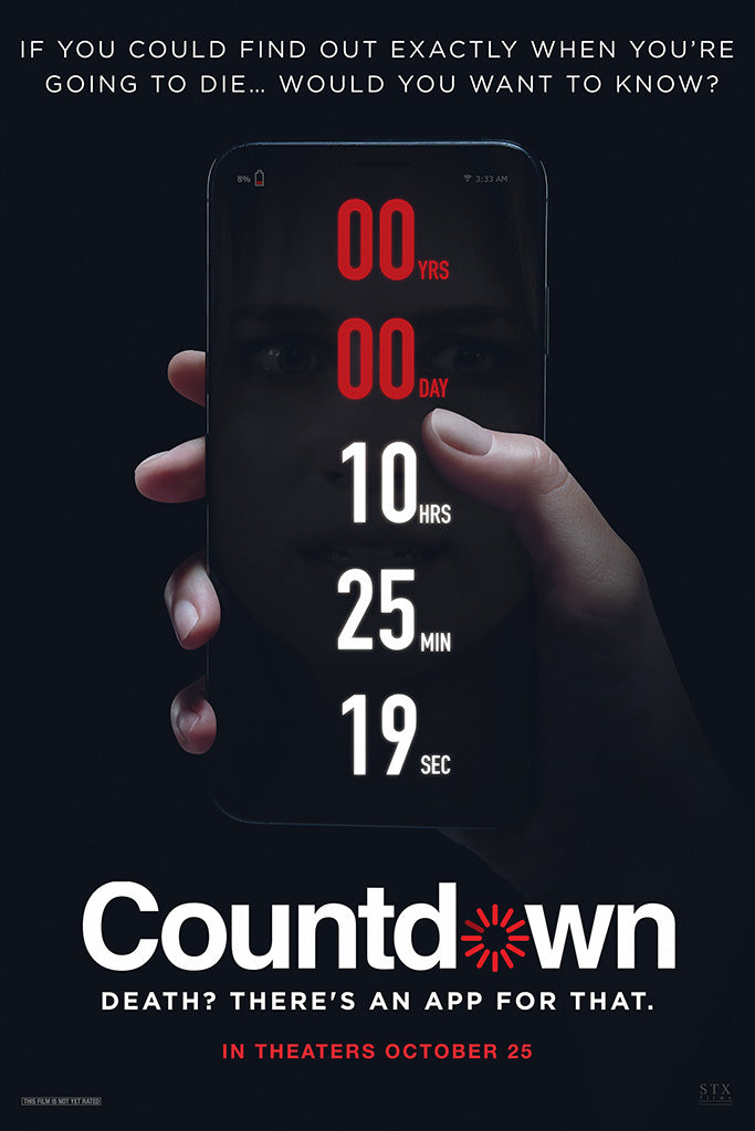 Countdown Movie Canvas Poster