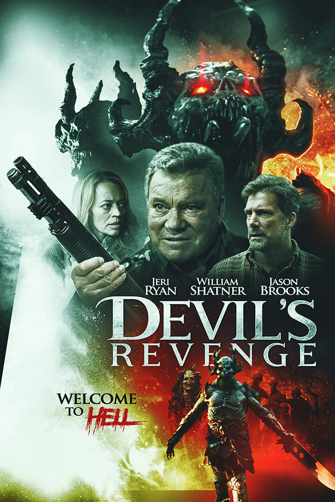 Devil's Revenge Movie Canvas Poster