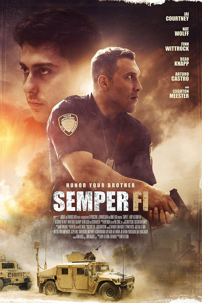 Semper Fi Movie Canvas Poster