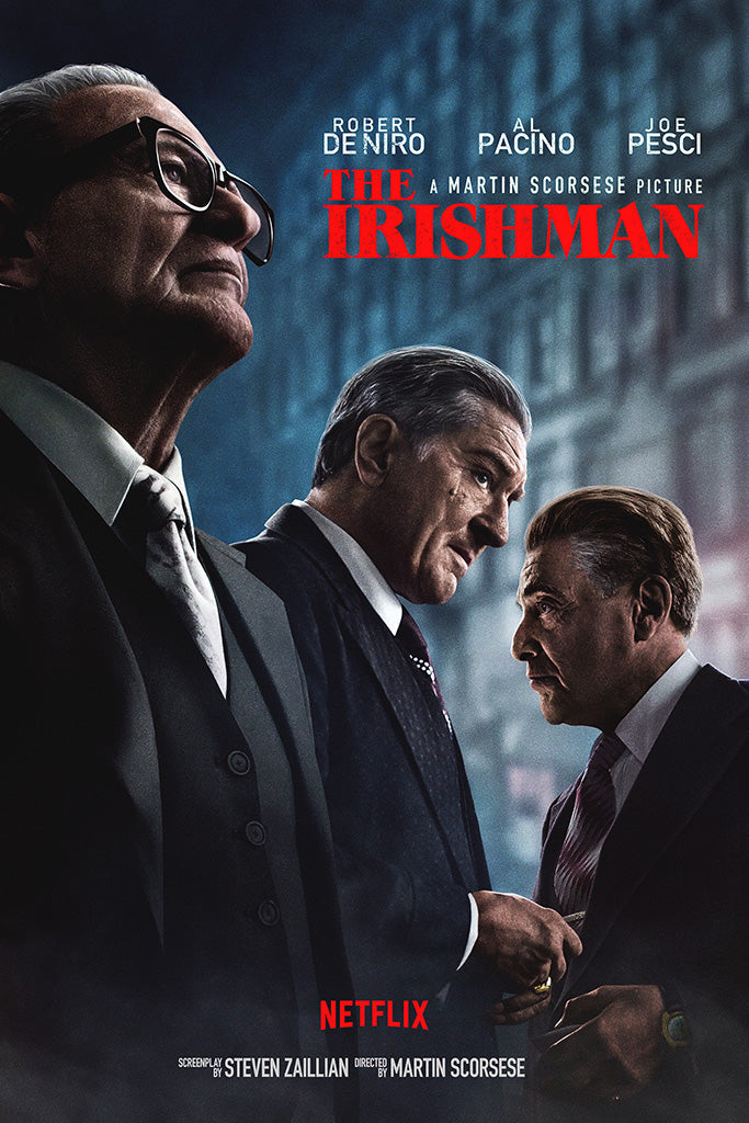 The Irishman Movie Canvas Poster