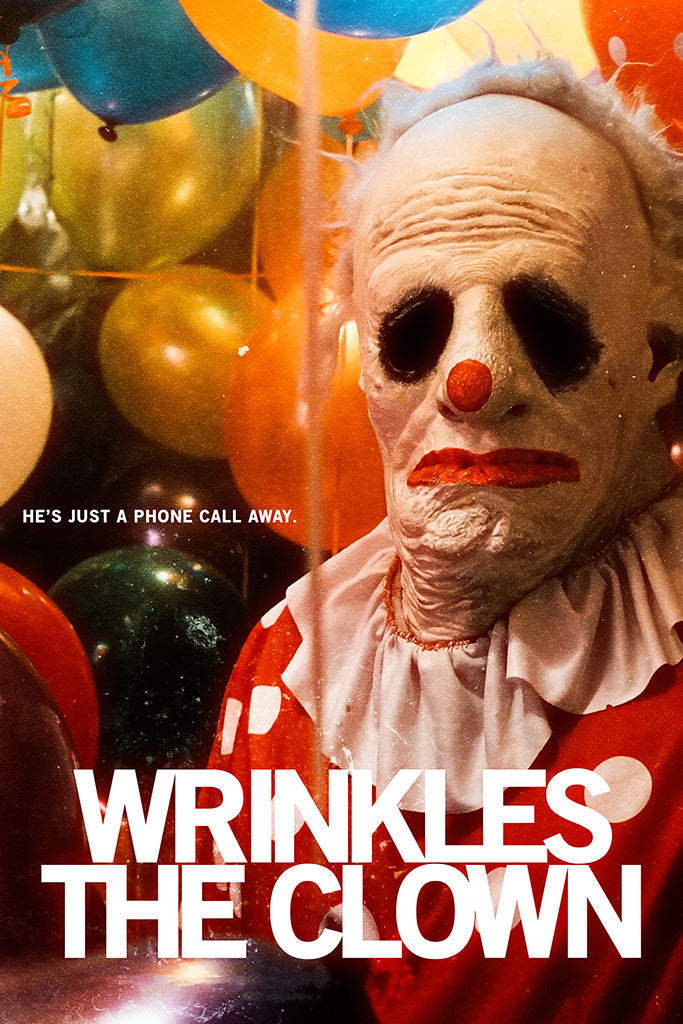 Wrinkles the Clown Movie Canvas Poster