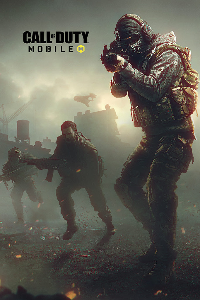 Call of Duty Mobile Game Canvas Poster