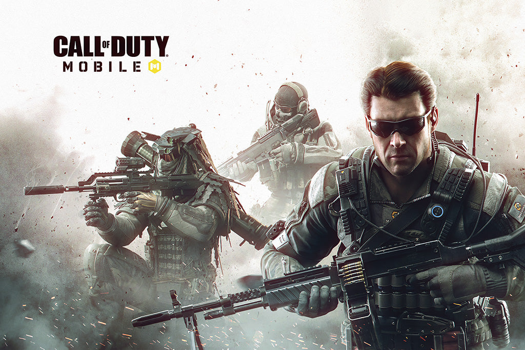 Call of Duty Mobile Video Game Canvas Poster