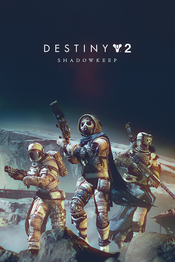 Destiny 2 Shadowkeep Game Canvas Poster