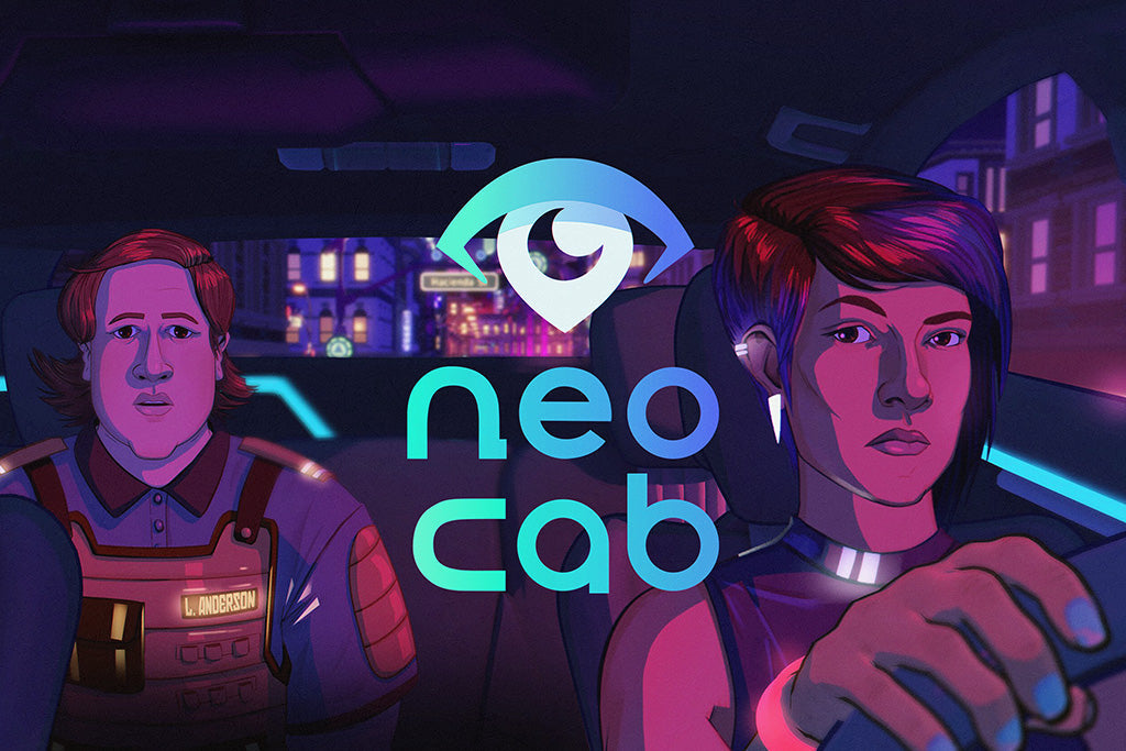 Neo Cab Video Game Canvas Poster