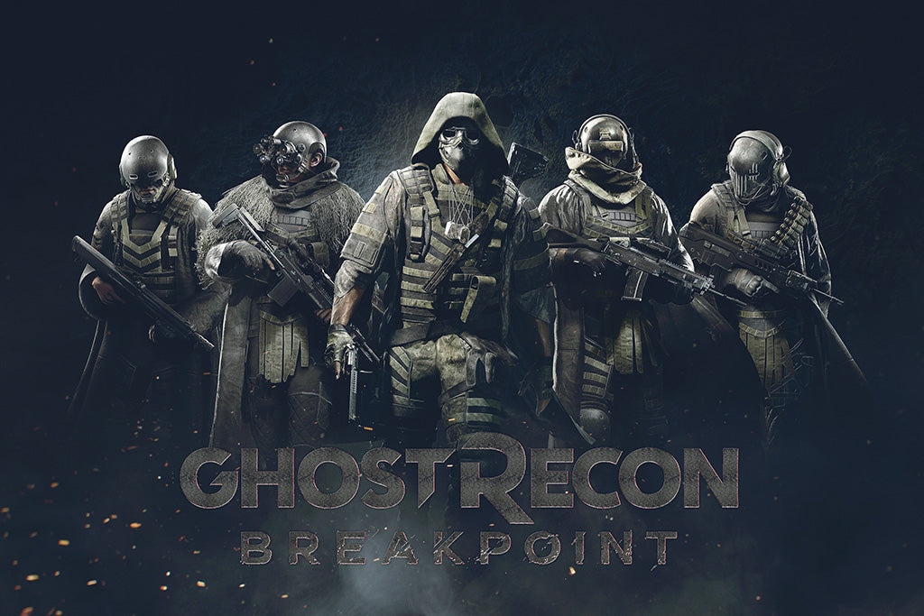 Ghost Recon Breakpoint Game Canvas Poster