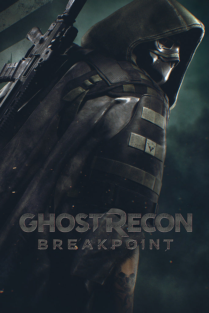 Ghost Recon Breakpoint Video Game Canvas Poster