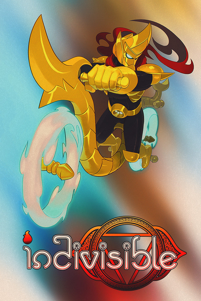 Indivisible Video Game Canvas Poster