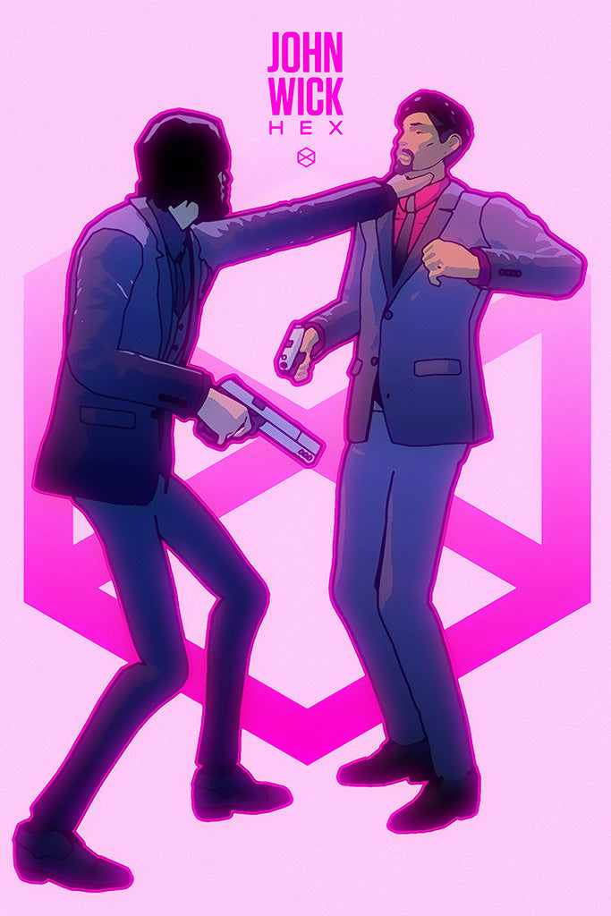 John Wick Hex Game Canvas Poster