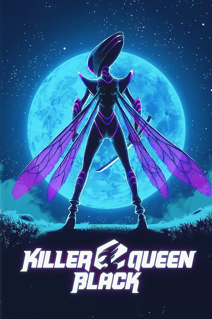 Killer Queen Black Canvas Poster