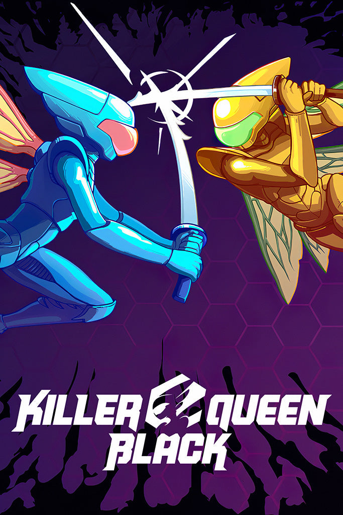 Killer Queen Black Game Canvas Poster