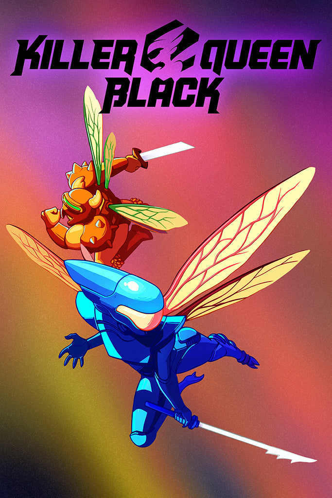 Killer Queen Black Video Game Canvas Poster