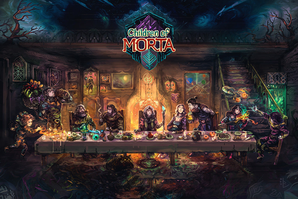 Children Of Morta Game Canvas Poster