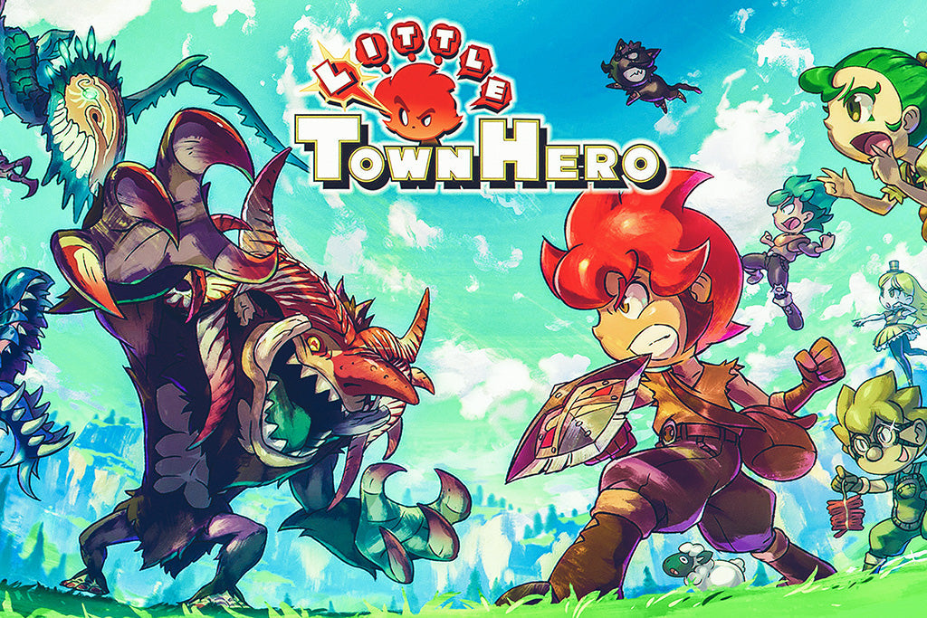 Little Town Hero Canvas Poster