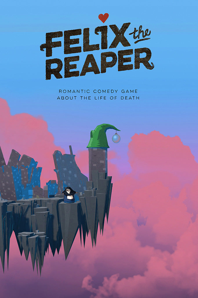Felix the Reaper Video Game Canvas Poster