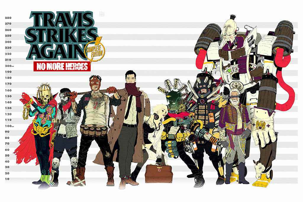 Travis Strikes Again No More Heroes Game 2019 Canvas Poster