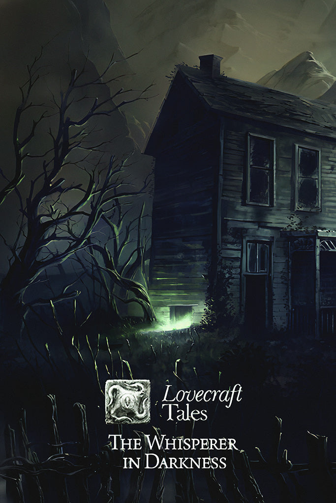 Lovecraft Tales The Whisperer in the Darkness Video Game Canvas Poster