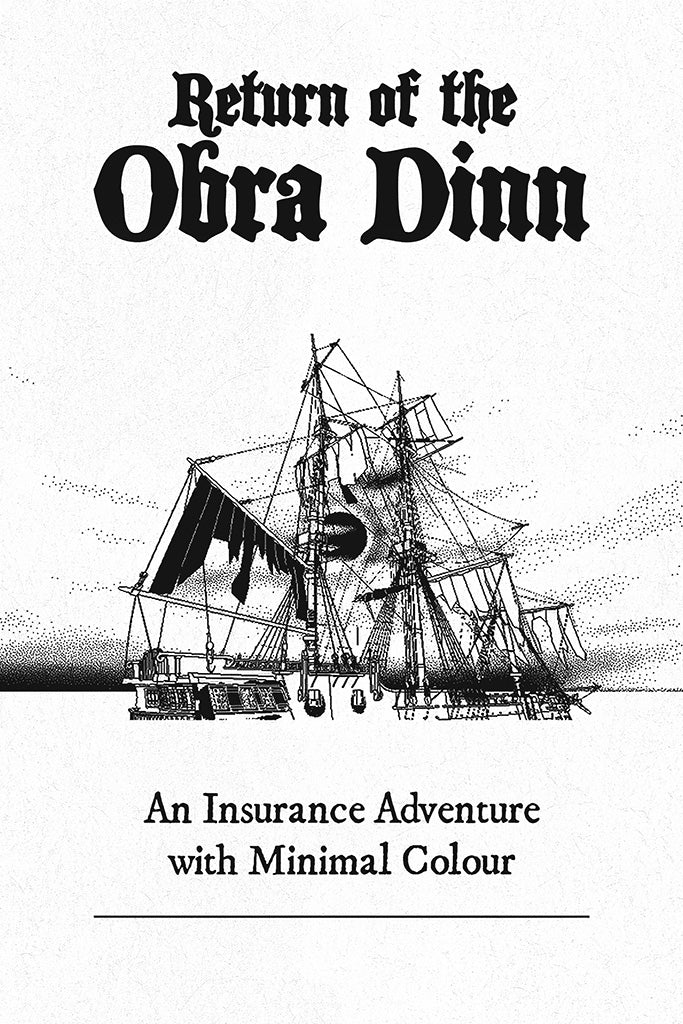 Return Of The Obra Dinn Game Canvas Poster